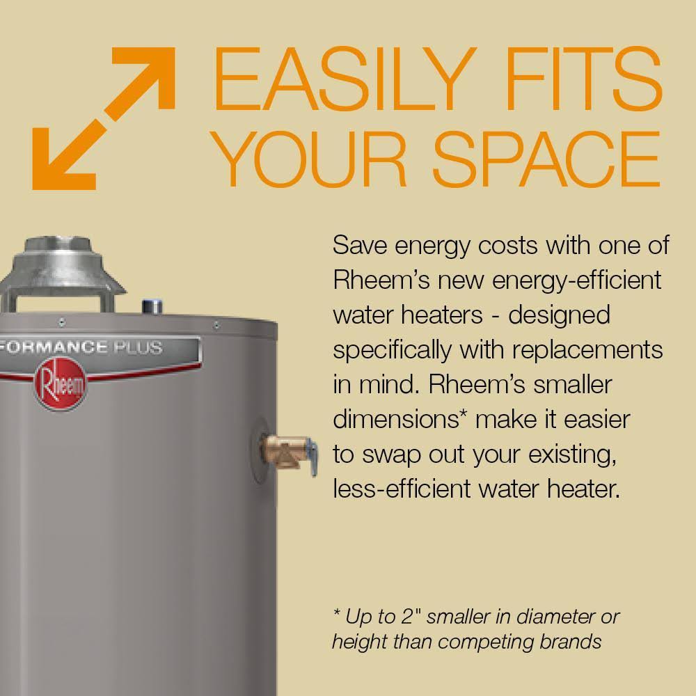40 gal Tall Natural Gas Tank Water Heater O408164