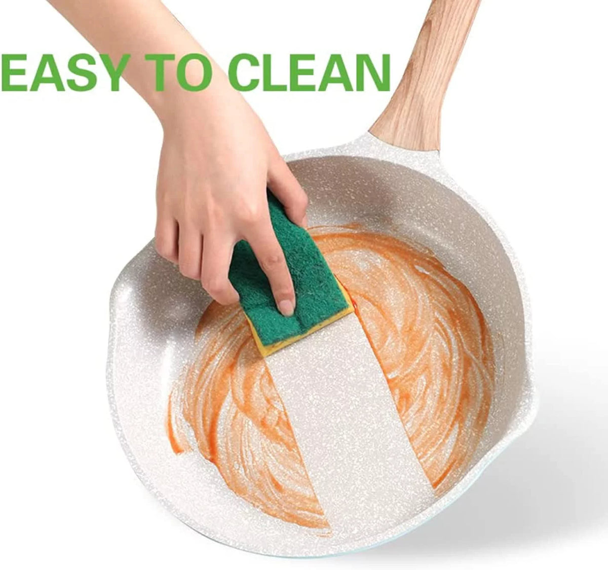 12-Piece Nonstick Granite Cookware Set U632