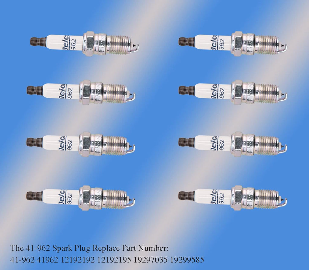 8Pcs Spark Plug Wires Set for Cheverolet Silverado, Pack of 2 C379