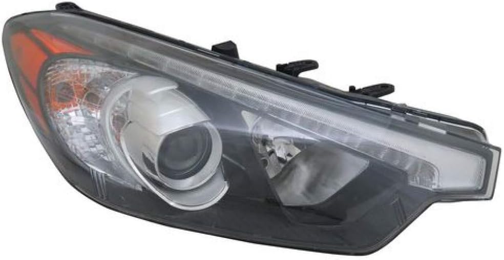Passenger Halogen Headlight with LED Position K526