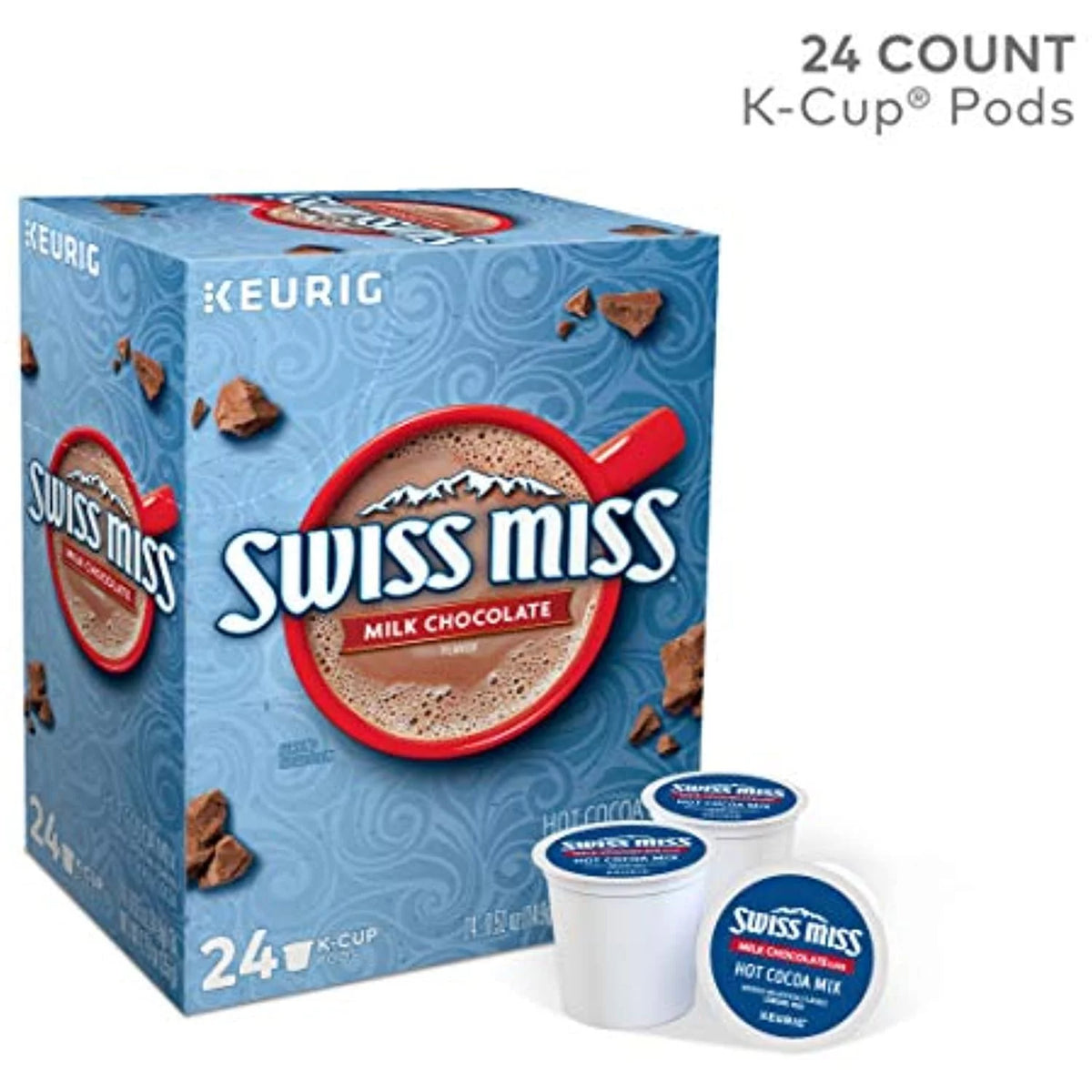 Milk Chocolate Hot Cocoa, 24 Count W4334