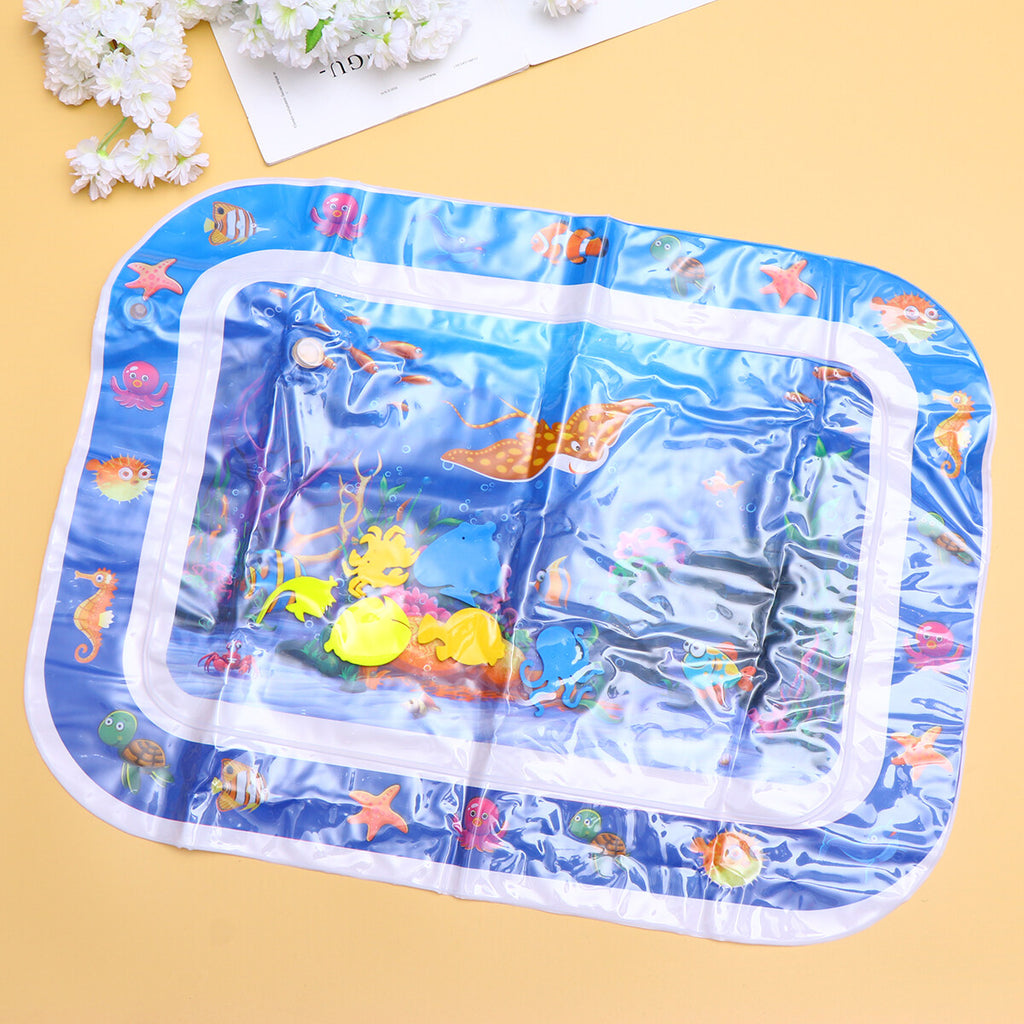 Inflatable Crawling Cushion Water Play Mat (Blue) I1667
