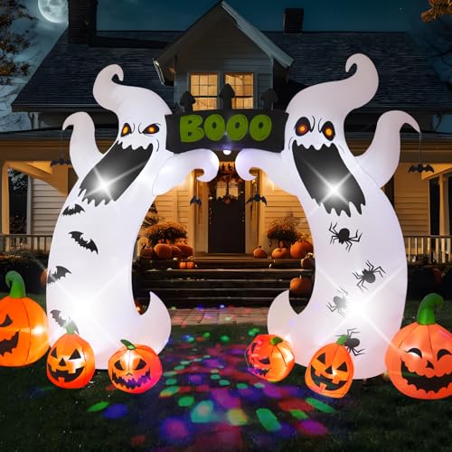 8ft Inflatable Halloween Outdoor Decoration with LED Lights U12369