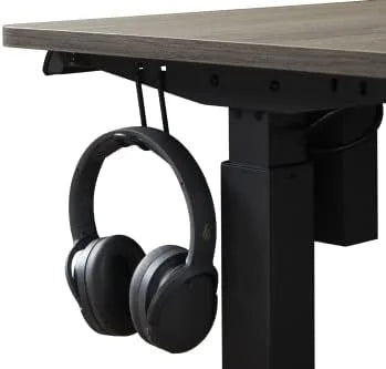 Electric Height Adjustable Standing Desk 55" Grey Oak K153