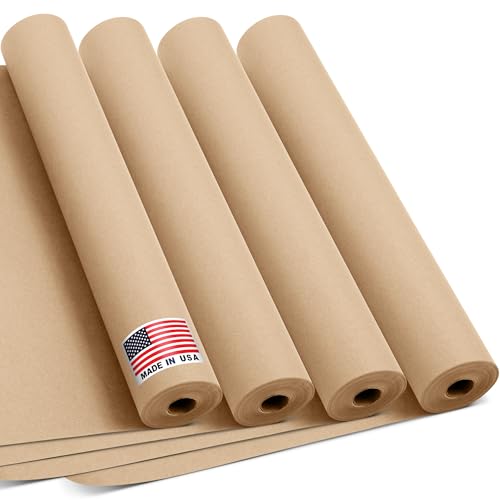 12" x 1200" Natural Kraft Paper Roll O143581