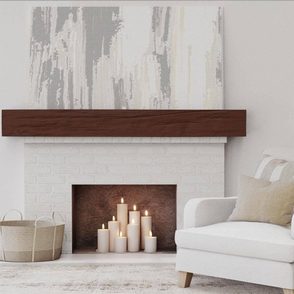 Faux Wood Fireplace Mantel J1023