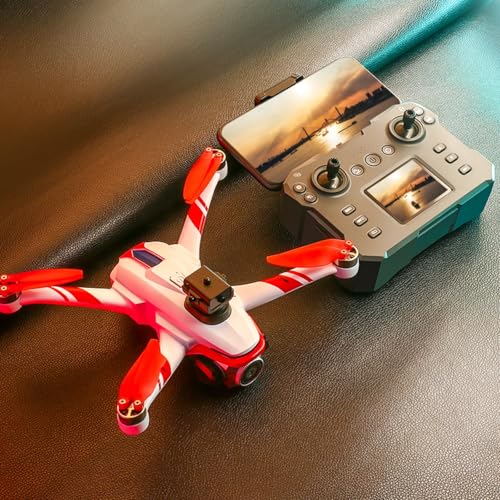 Kids Drone with Screen Display Remote Control, 1080P Dual Camera, LED Lights X654158