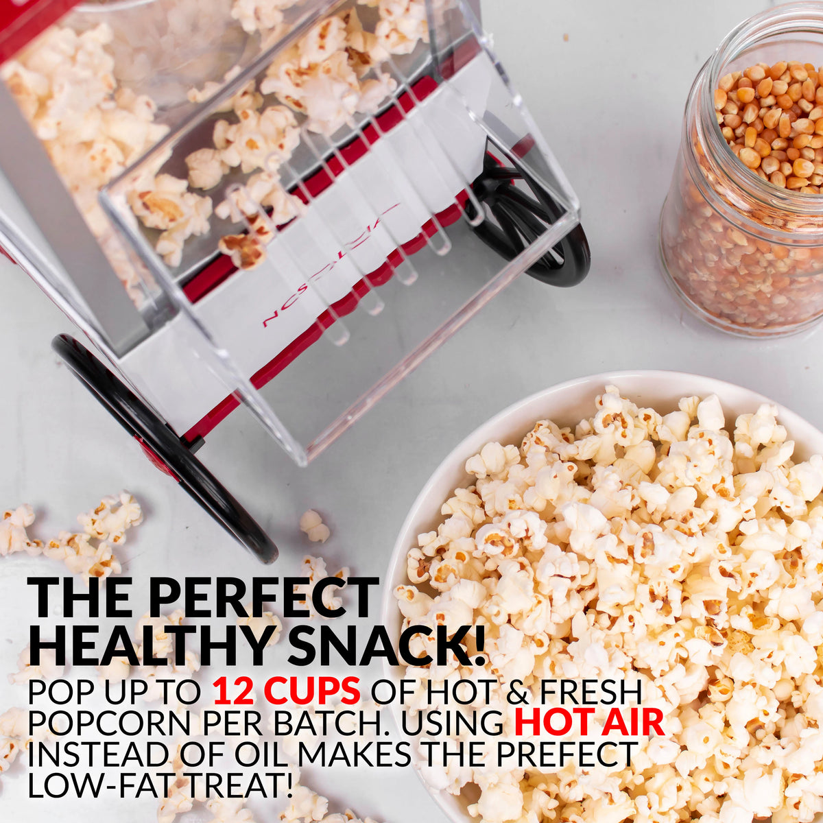 Hot Air Popcorn Maker G763