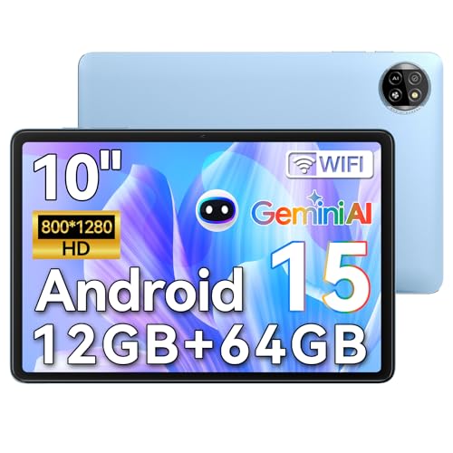 Blue 10 inch Android Tablet with 4GB RAM 64GB ROM X661326