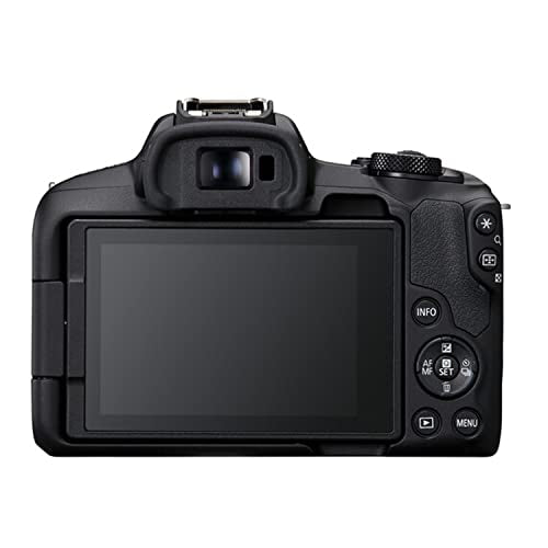 Black Mirrorless Camera with 18-45mm Lens H202