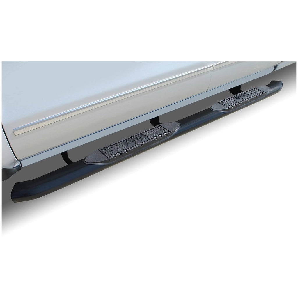 Black Curved Oval Side Step Bars G609478