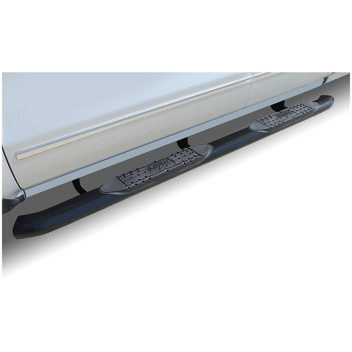 Black Curved Oval Side Step Bars G609478