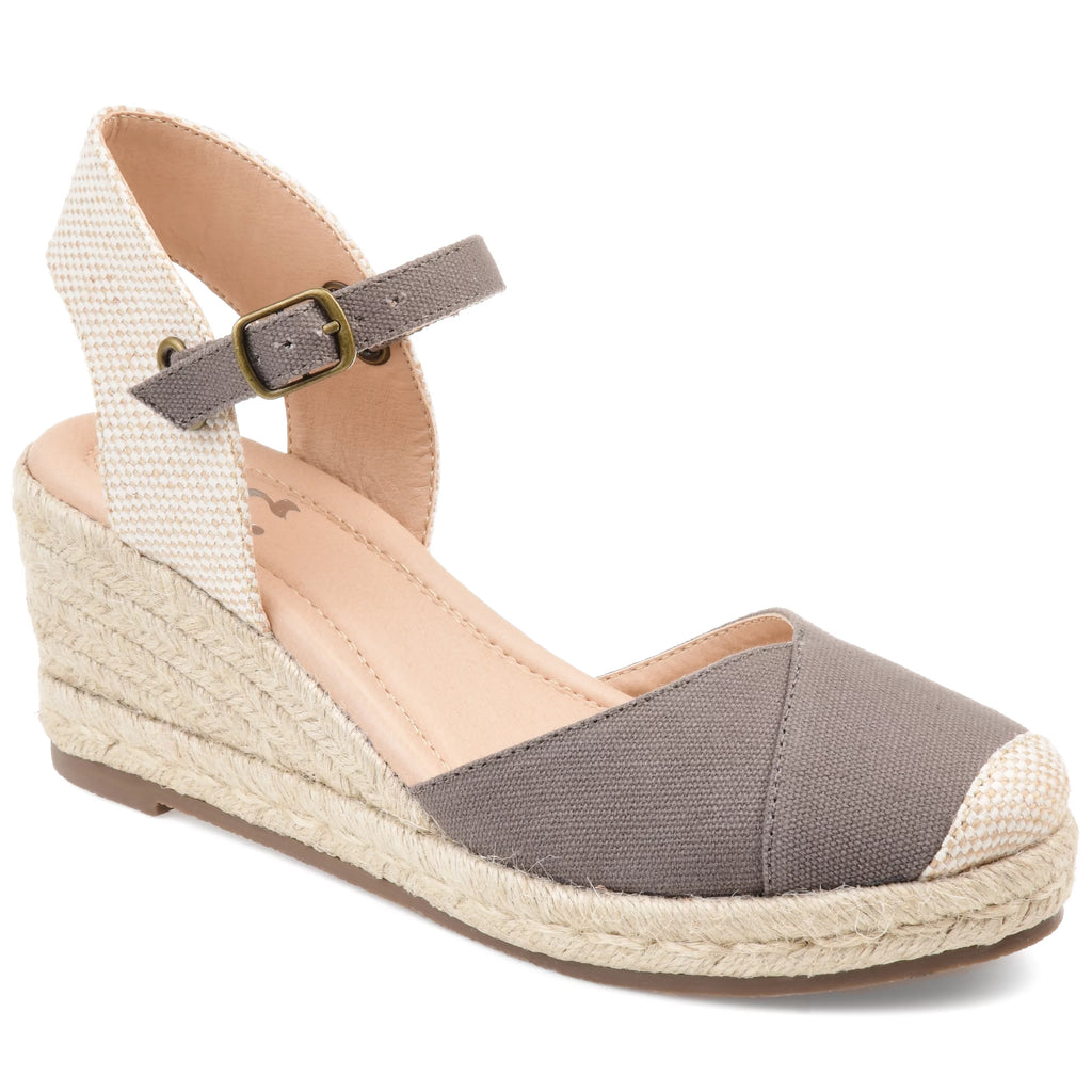 Wide Width Wedge Heel Espadrille Sandals U919