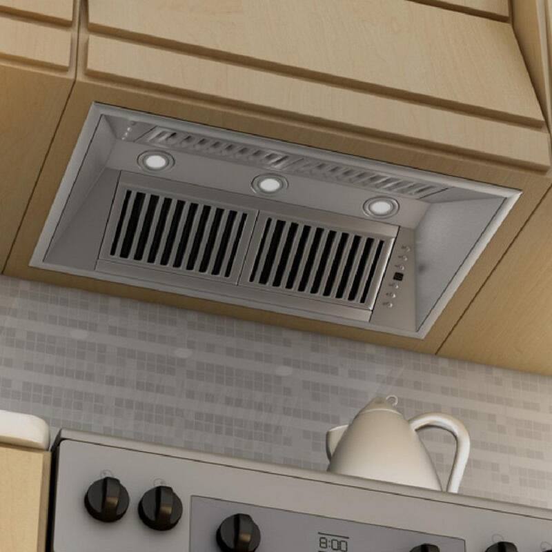 28 in. 400 CFM Stainless Steel Range Hood Insert V472058