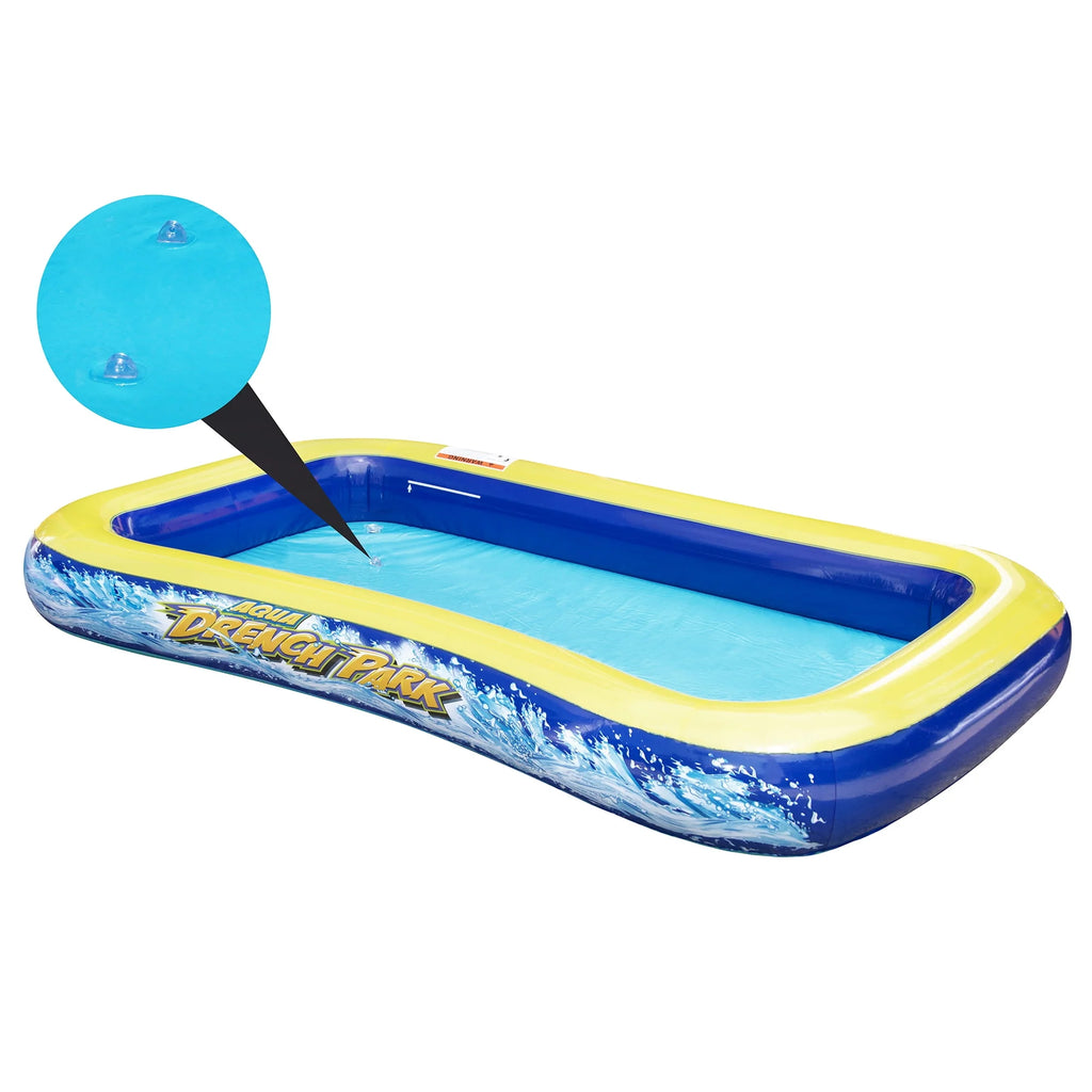 3-In-1 Splash Park with Pool, Sprinkler & Waterslide C857974