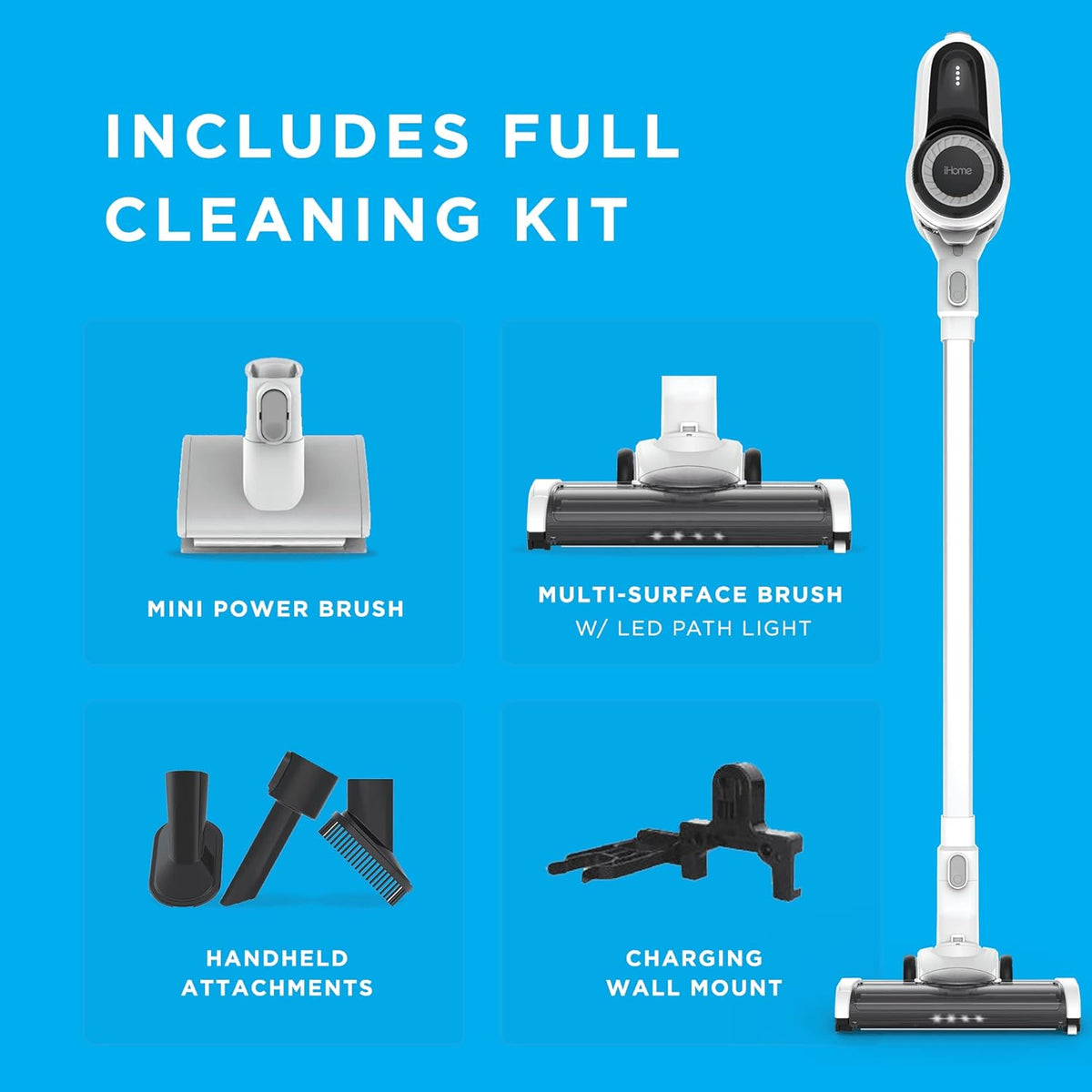 Cordless Stick Vacuum with HEPA Filter S685052