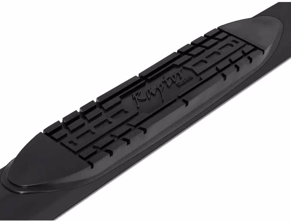 Black Curved Oval Side Step Bars G609478
