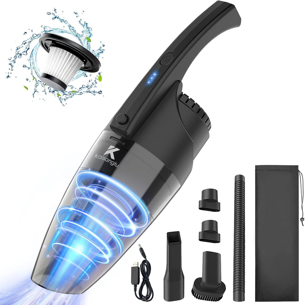 Cordless Rechargeable Hand Held Vacuum 7000Pa 120W Wet Dry Vacuum B988715