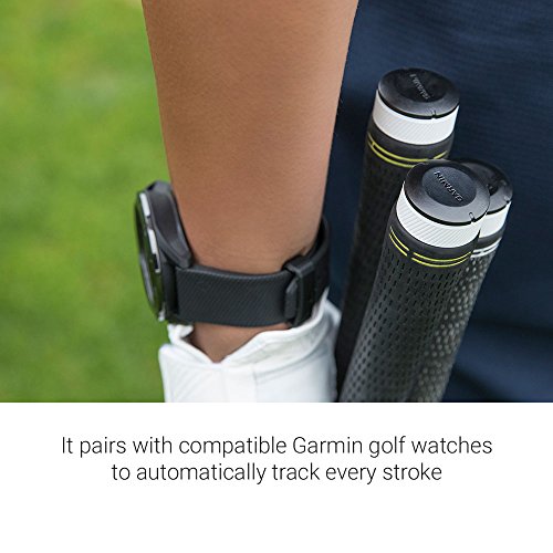 Golf Smartwatch with 1.3" Color Touchscreen and Scratch-Resistant Ceramic Bezel W4574