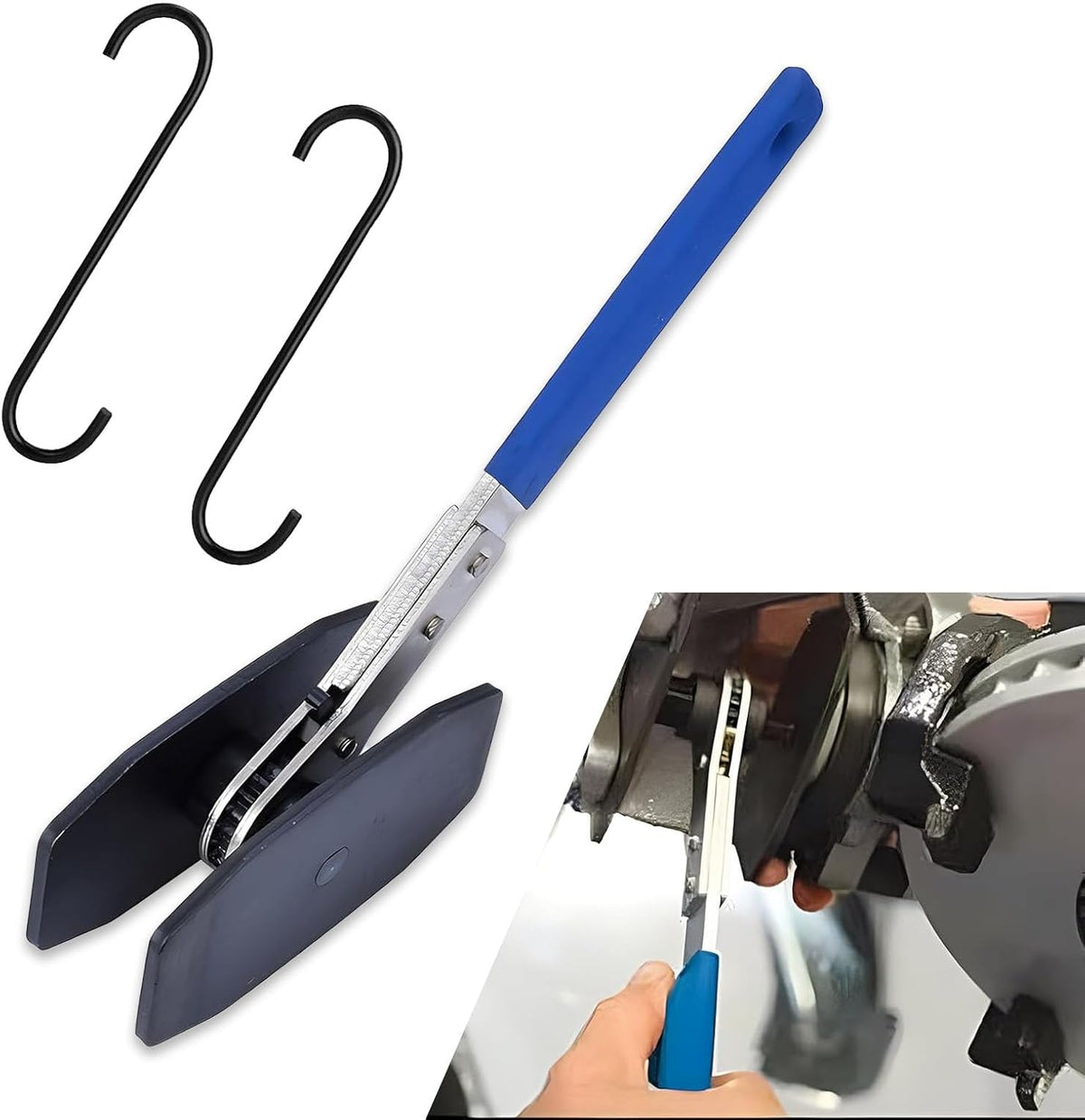 4 In 1 Ratchet Brake Caliper Press Tool (Blue & Black) I440