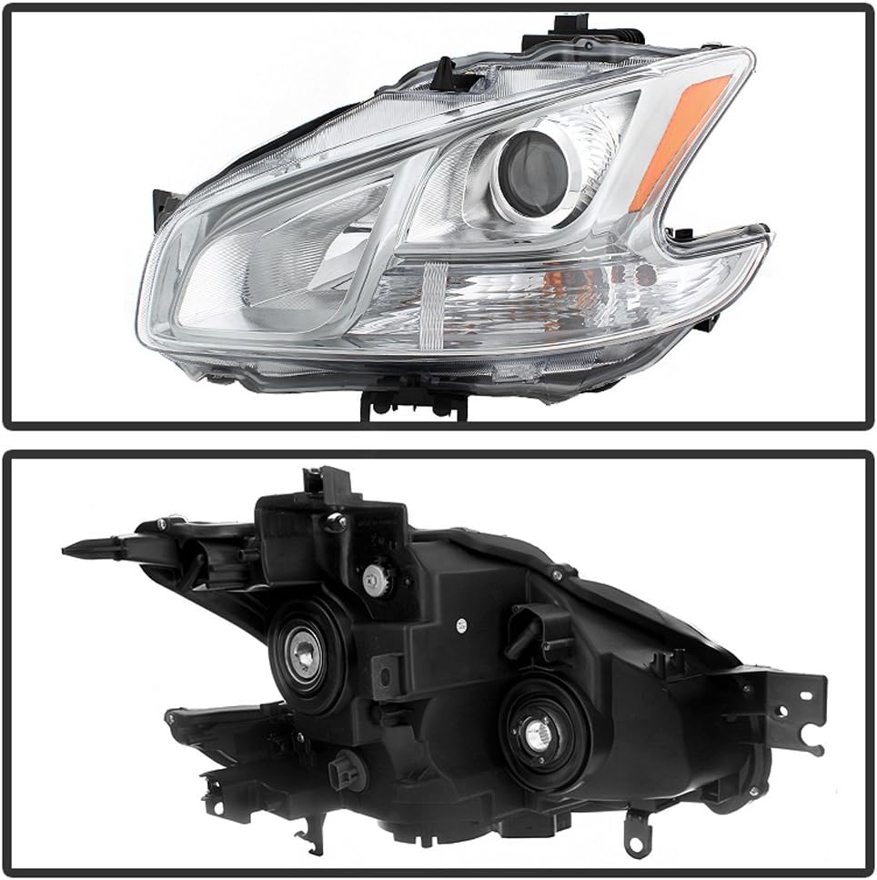 2009-2014 Nissan Maxima Halogen Model Replacement Headlight Headlamp Driver Side E1013