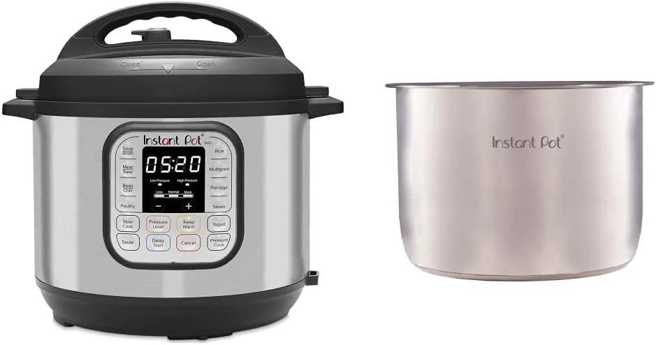 8 Qt Electric Pressure Cooker with Stainless Steel Inner Pot M275590