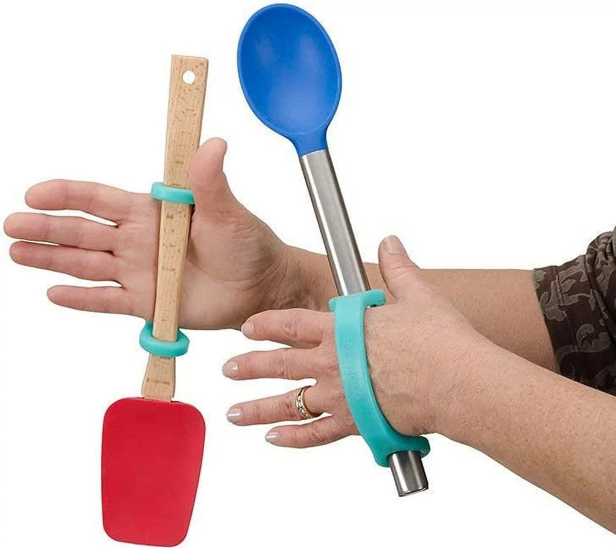 7 Pack Universal Cuff Adaptive Utensils K180