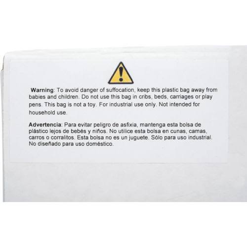 Medium Duty Black Trash Bags 45-55 Gal 0.8 Mil 200 per Case C3027