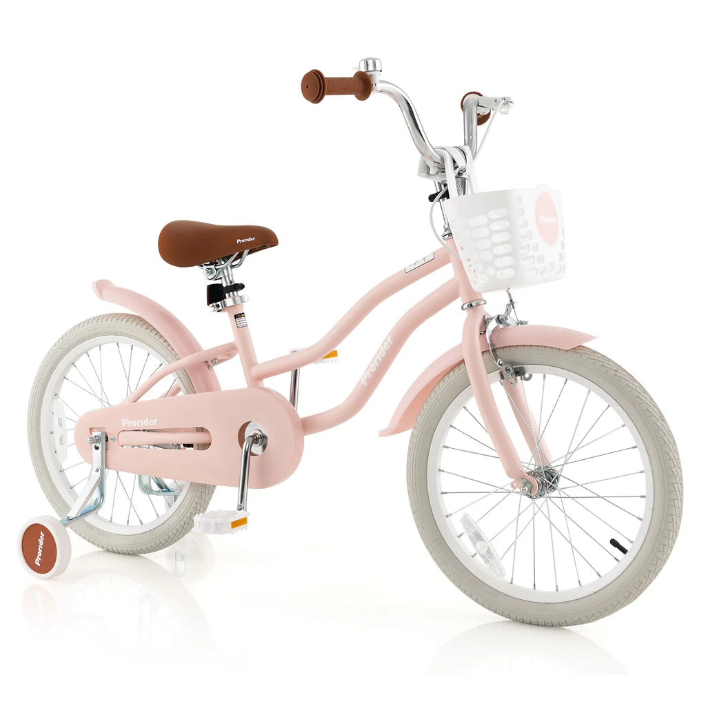 Pink Kids Bike with Training Wheel R2587
