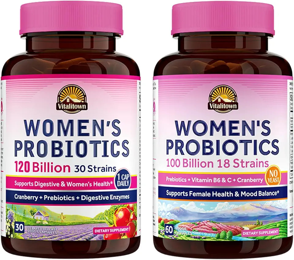 Probiotic Bundle Pack of 2 30 Capsules & 60 Capsules Q209
