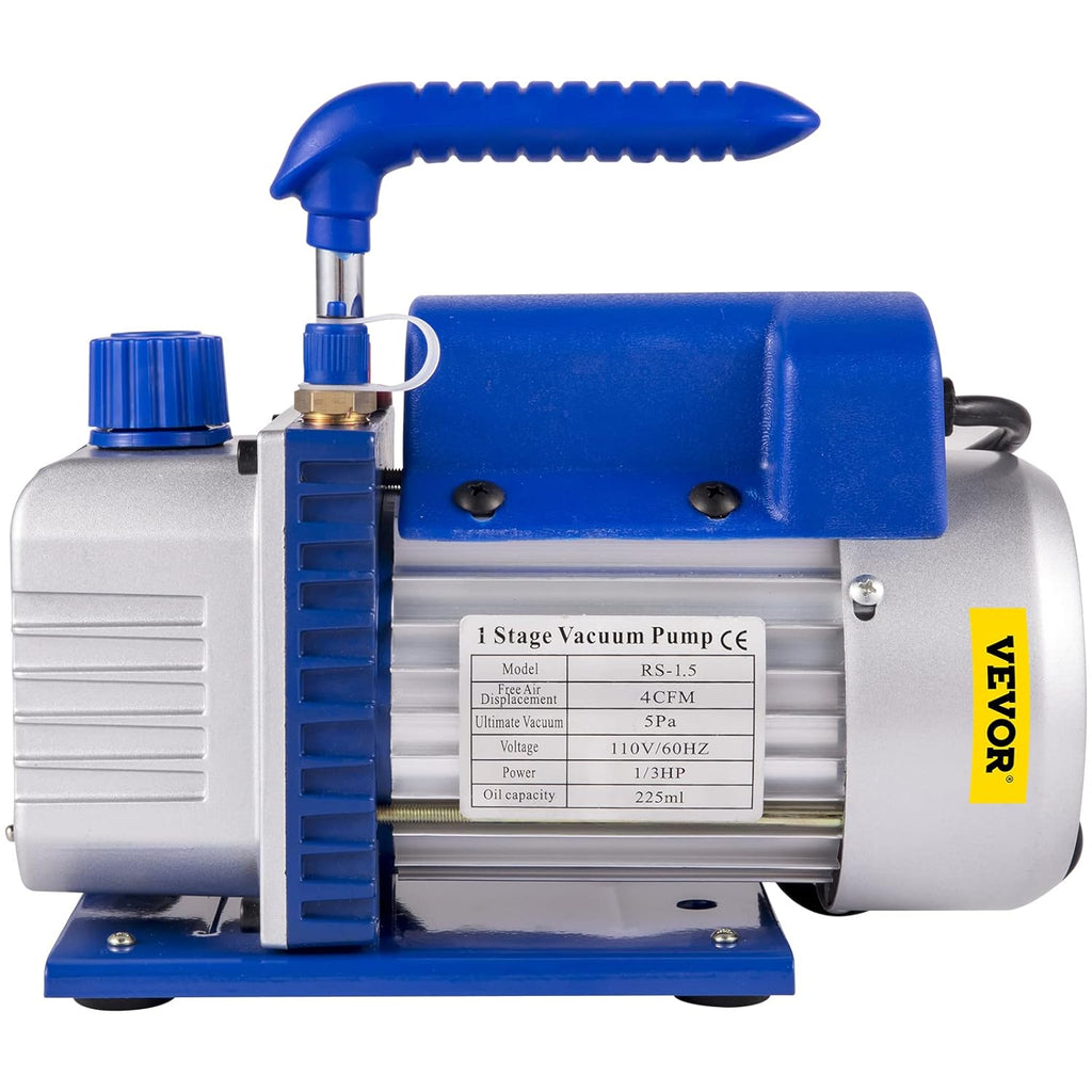 Vacuum Chamber Kit with Pump, 4CFM 1/3HP, 2 Gallon C513846