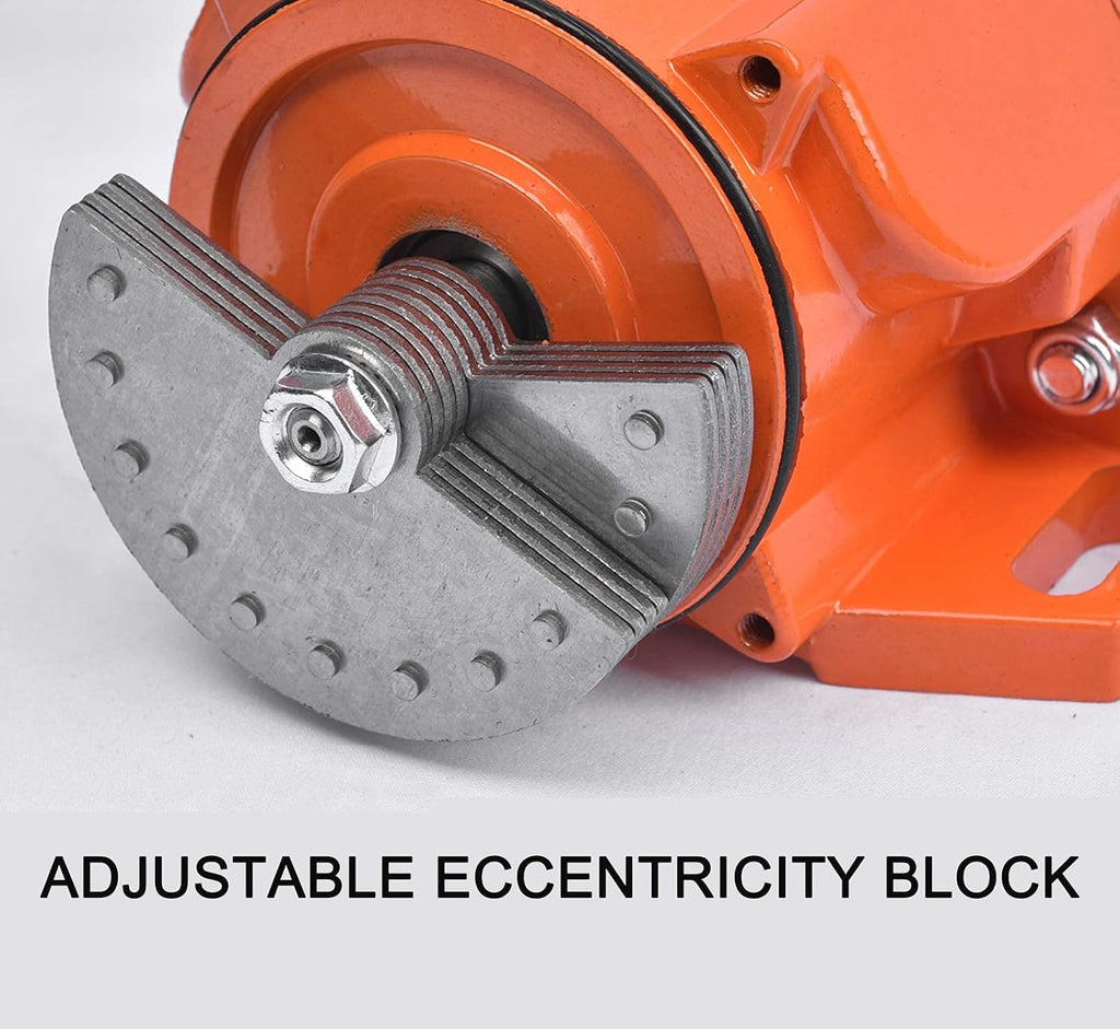 Vibrating Motor 40W Mini Industrial Concrete Vibrator Single Phase Aluminum Alloy AC 110V 3600rpm Pack of 2 J210212