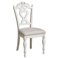 Antique White Desk Chair K3666