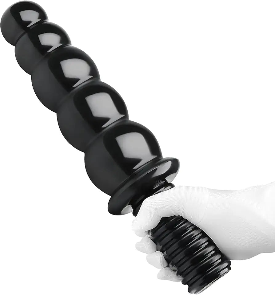 Anal Beads Butt Plug with Non-slip Handle N84895
