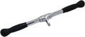 Solid Steel Tricep Press Down Bar with Rubber Handgrips, Pack of 2 G337