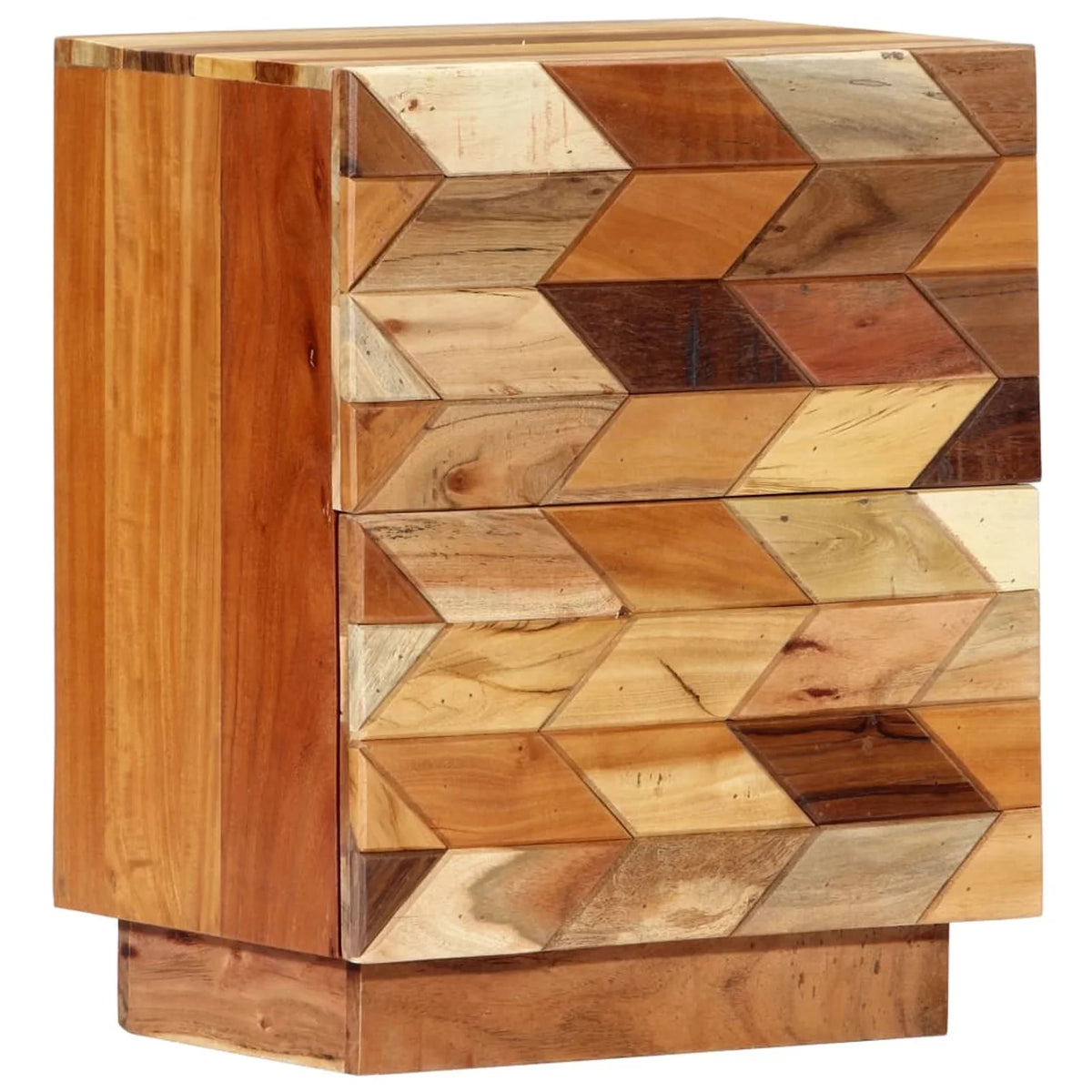 Bedside Cabinet Solid Reclaimed Wood P572926