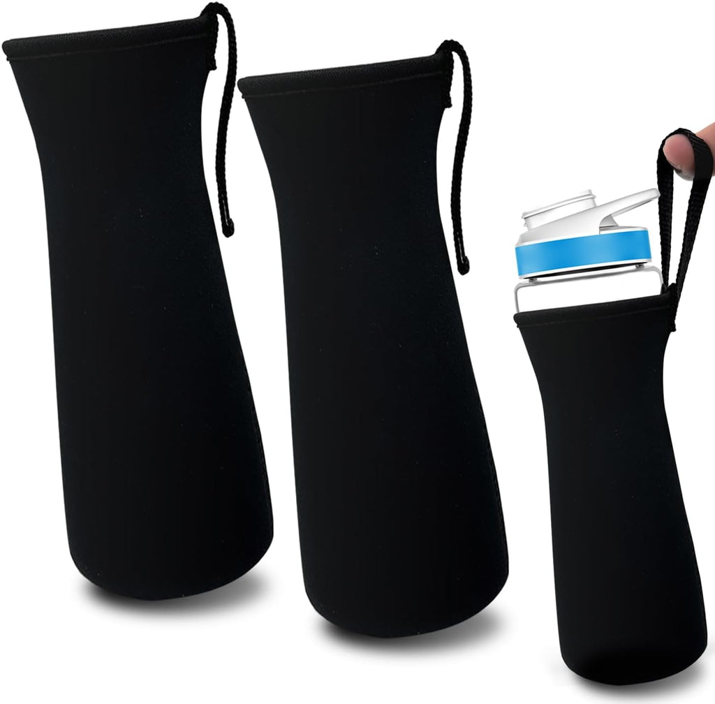 2Pcs Neoprene Sleeve for 22oz Plastic & Stainless Steel Water Bottles H53535