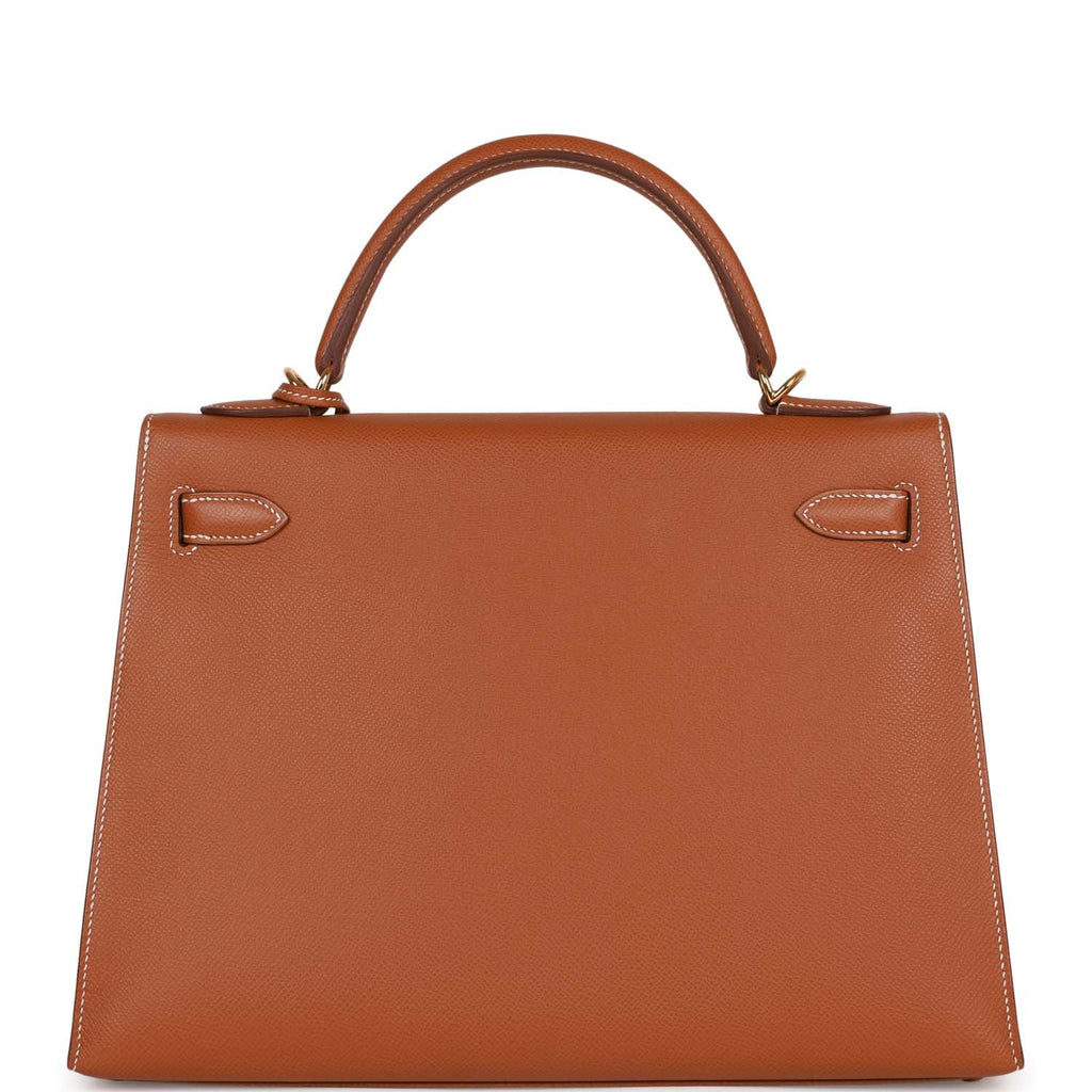 Gold Epsom Leather Bag V64008