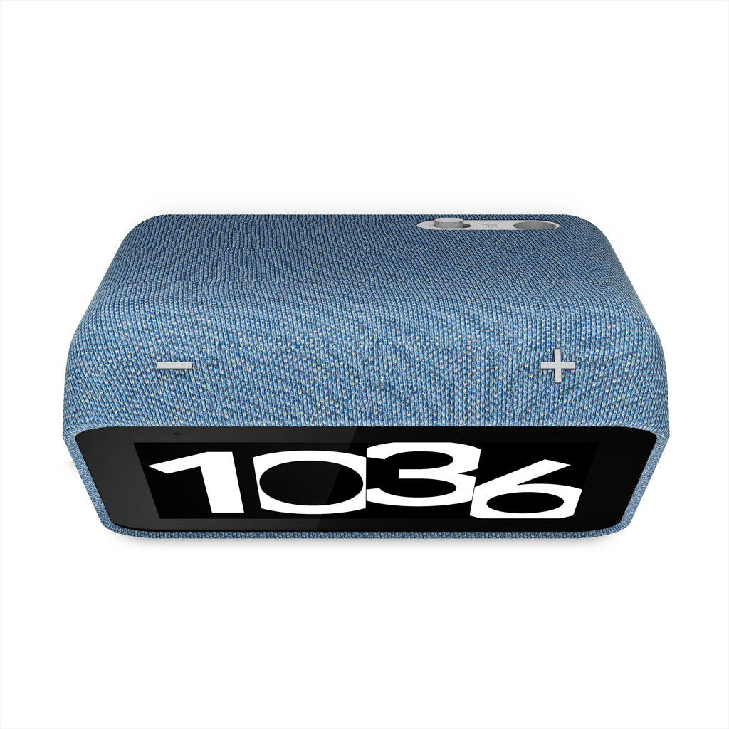Blue Smart Clock with Color Smart Bulb V980