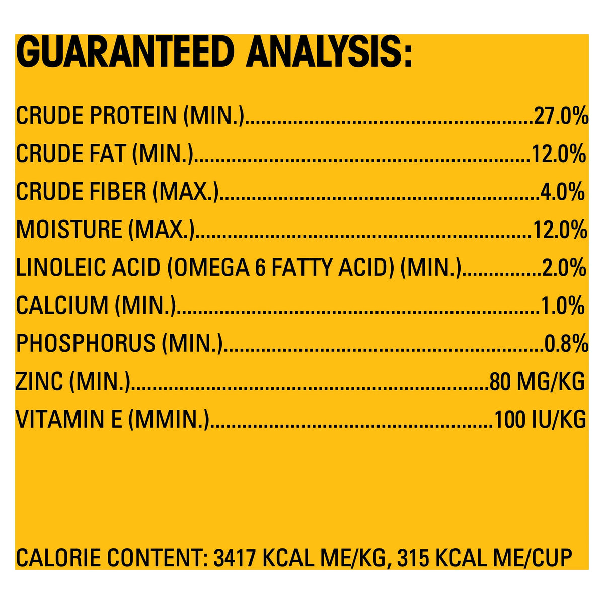 16 lb. Bag High Protein Dry Dog Food Beef and Lamb Flavor Kibble V9125