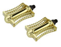 Bike Pedals 1/2" Gold A68803