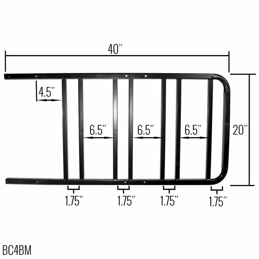 Bumper Bike Rack for 1-4 Bicycles U331