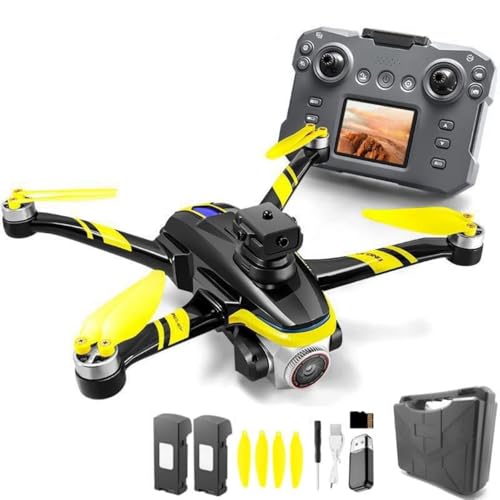 Kids Drone with Screen Display Remote Control, 1080P Dual Camera, LED Lights X654158