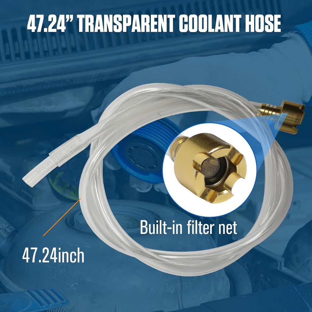 12 PCS Coolant System Refill Kit with Universal Adapter Q1718