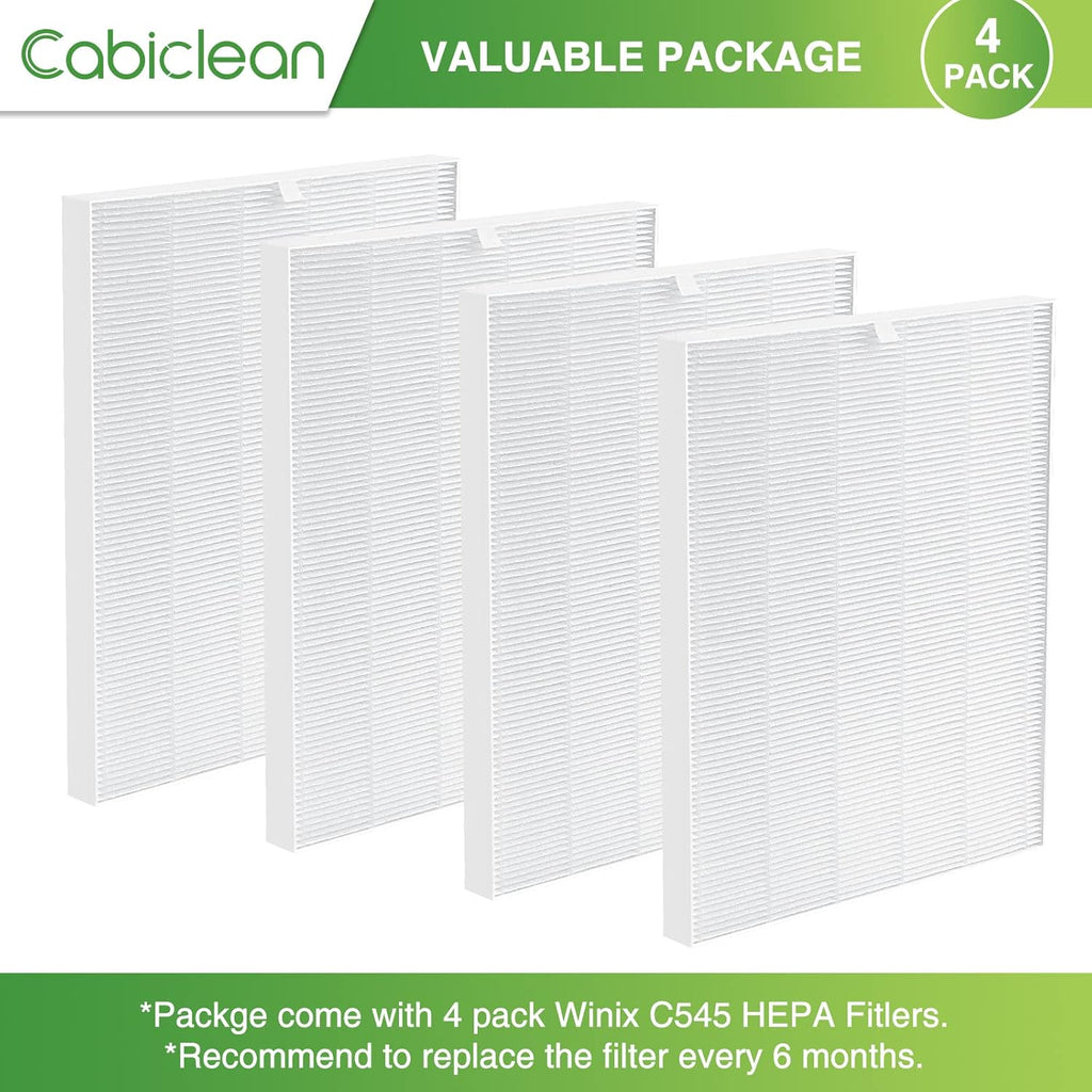 True HEPA Replacement Filter 4 Pack E211