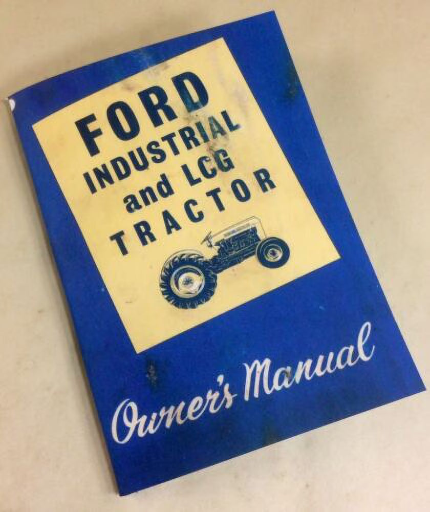 Tractor Owners Operators Manual J52837