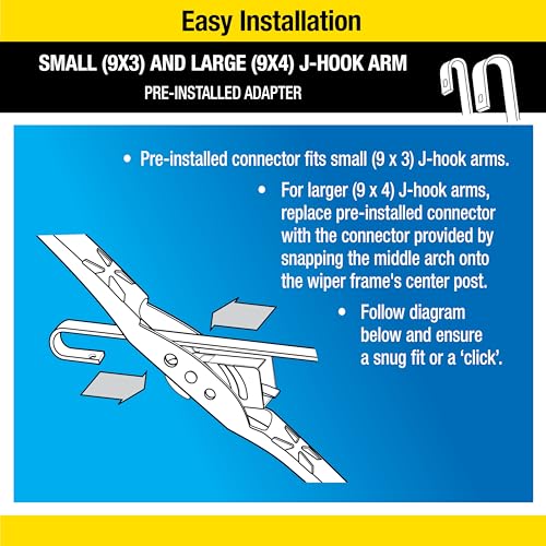 22" Windshield Wiper Blades, Pack of 2 X560