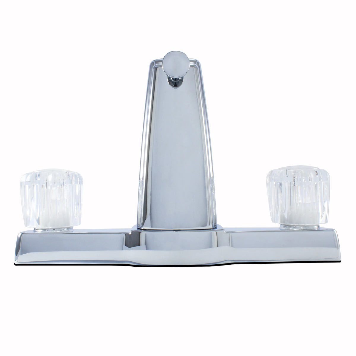 Chrome Plating Over ABS Plastic Double Handle Bath Faucet Tub Spout Q578