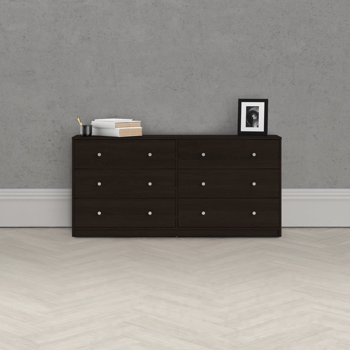 6 Drawer Double Dresser Y1671