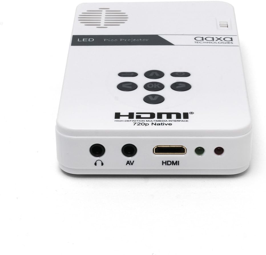 Pico Portable Mini Projector with Built-in Media Player and Speakers H5263